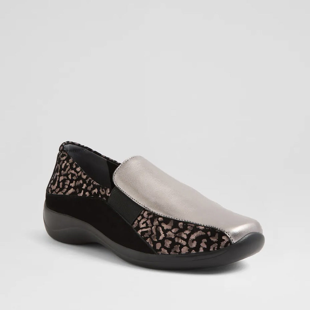 ZIERA JOKEA PEWTER MULTI - Women Loafers - Collective Shoes 