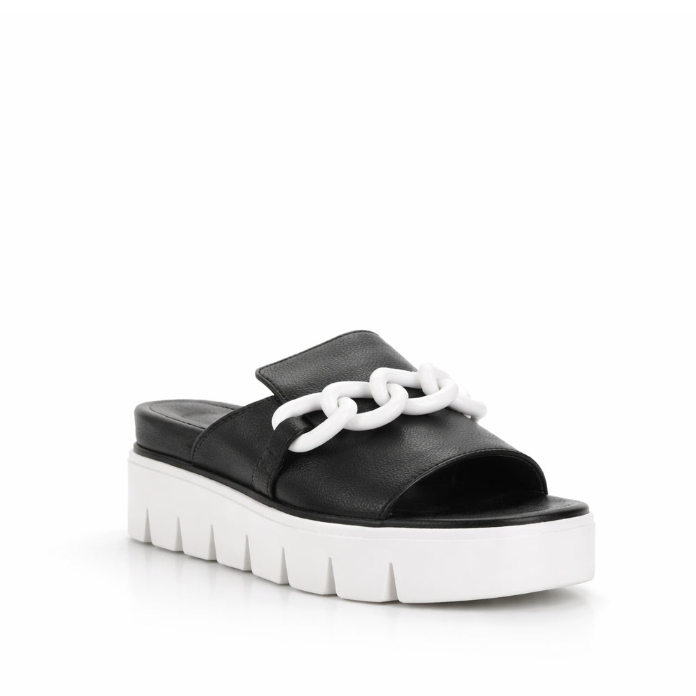 DJANGO & JULIETTE RABLISSY BLACK - Women Wedge - Collective Shoes 