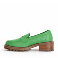 Load image into Gallery viewer, LE SANSA ZOEY FERN GREEN - Women Loafers - Collective Shoes 
