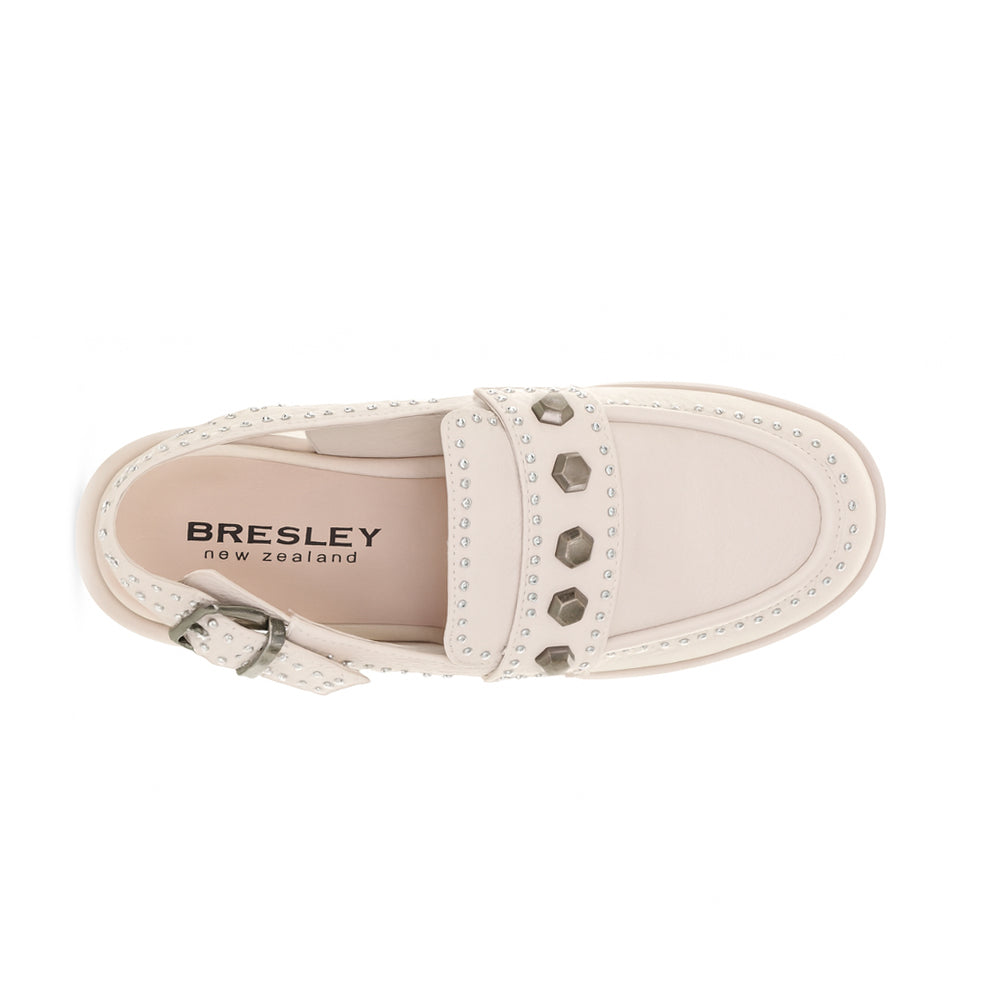 BRESLEY PEEPS BONE - Women Sandals - Collective Shoes 