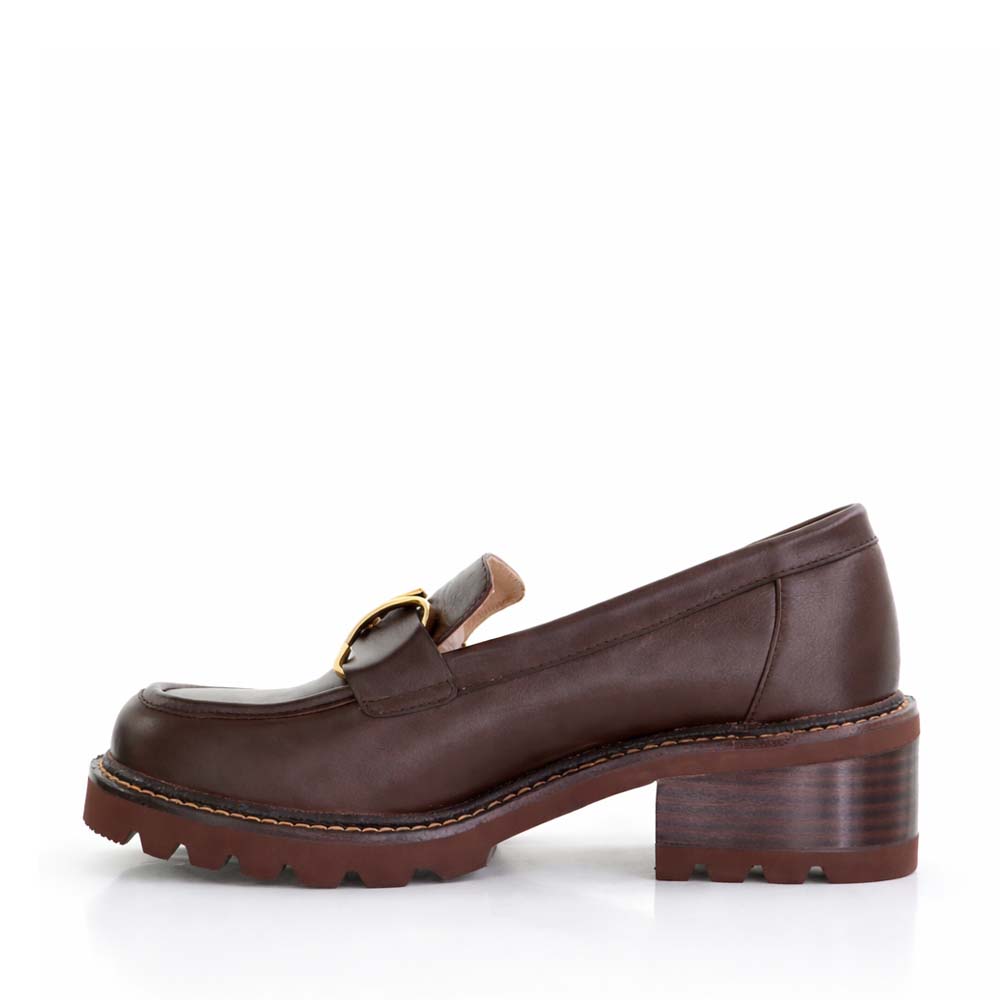 BRESLEY DYLAN CHOC - Women Loafers - Collective Shoes 