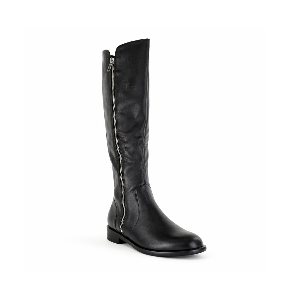 ZIERA MISSILE BLACK - Women High Boots - Collective Shoes 