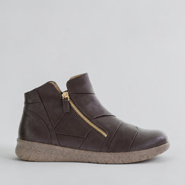 ZIERA SISLEY CHOC - Women Boots - Collective Shoes 