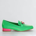 Load image into Gallery viewer, DJANGO & JULIETTE BOOSTA BRIGHT EMERALD - Women Loafers - Collective Shoes 
