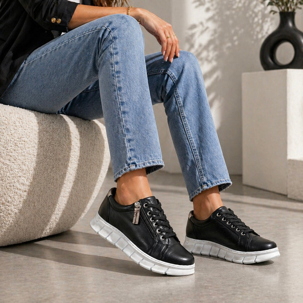 CABELLO UNISON BLACK - Women sneakers - Collective Shoes 