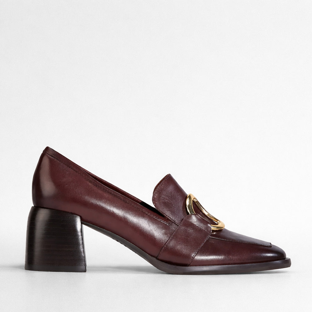 EOS CHARLI CHESTNUT - Women Heels - Collective Shoes 