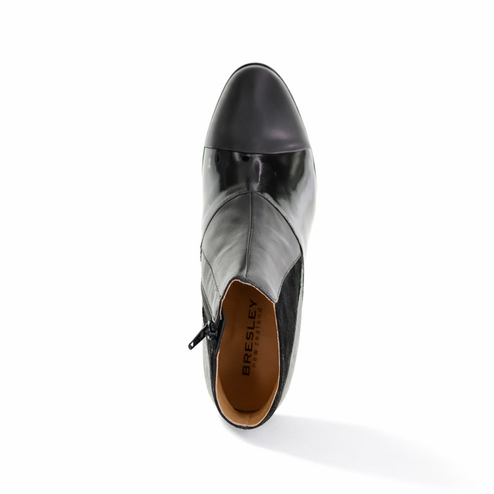 BRESLEY AWARD BLACK MIX - Women Boots - Collective Shoes 