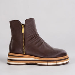 DJANGO & JULIETTE GANNI CHOC - Women Boots - Collective Shoes 