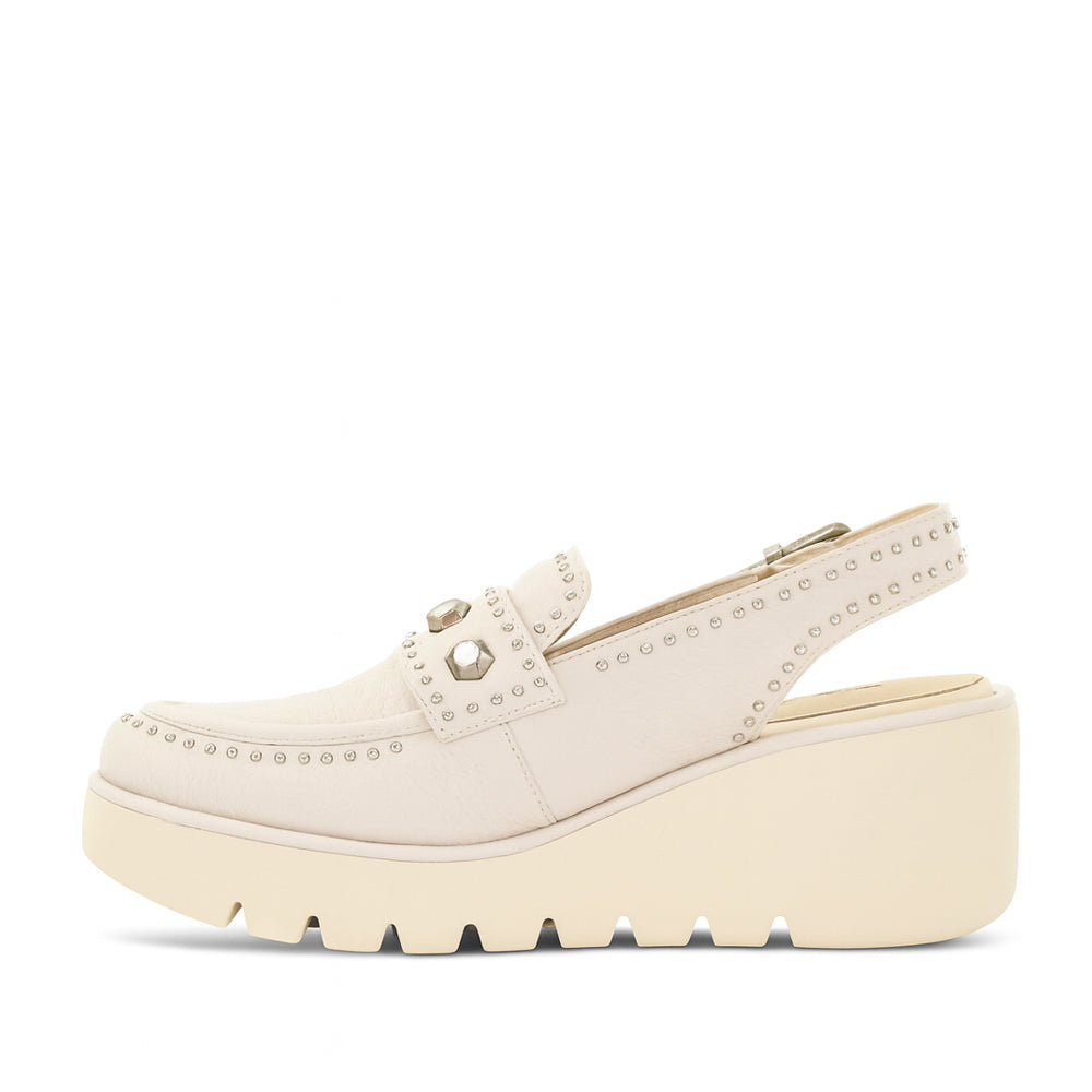 BRESLEY PEEPS BONE - Women Sandals - Collective Shoes 