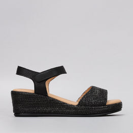 LE SANSA PILIA BLACK - Women Sandals - Collective Shoes 