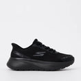 Load image into Gallery viewer, SKECHERS GO WALK ARCH FIT N-JOY BLACK - Women Sneakers - Collective Shoes 
