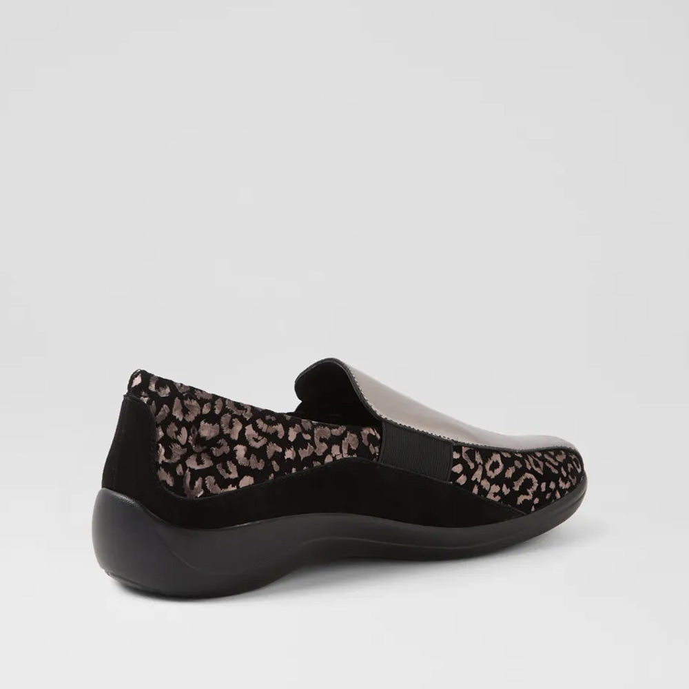 ZIERA JOKEA PEWTER MULTI - Women Loafers - Collective Shoes 