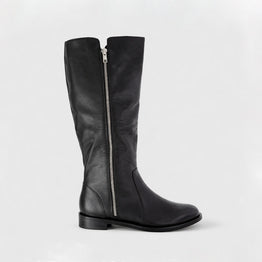 ZIERA MISSILE BLACK - Women High Boots - Collective Shoes 