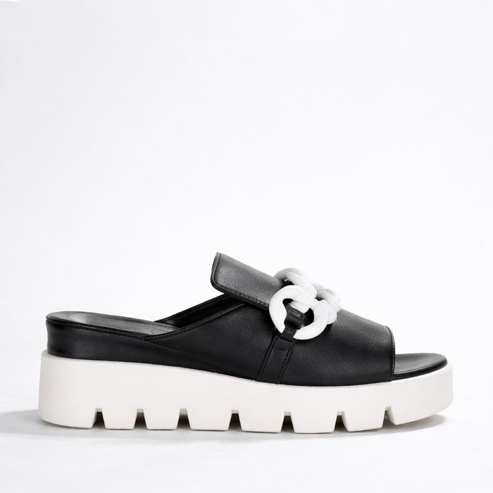 DJANGO & JULIETTE RABLISSY BLACK - Women Wedge - Collective Shoes 