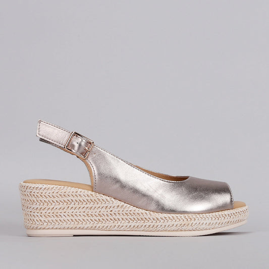 LE SANSA PETUNIA CHAMPAGNE - Women Sandals - Collective Shoes 