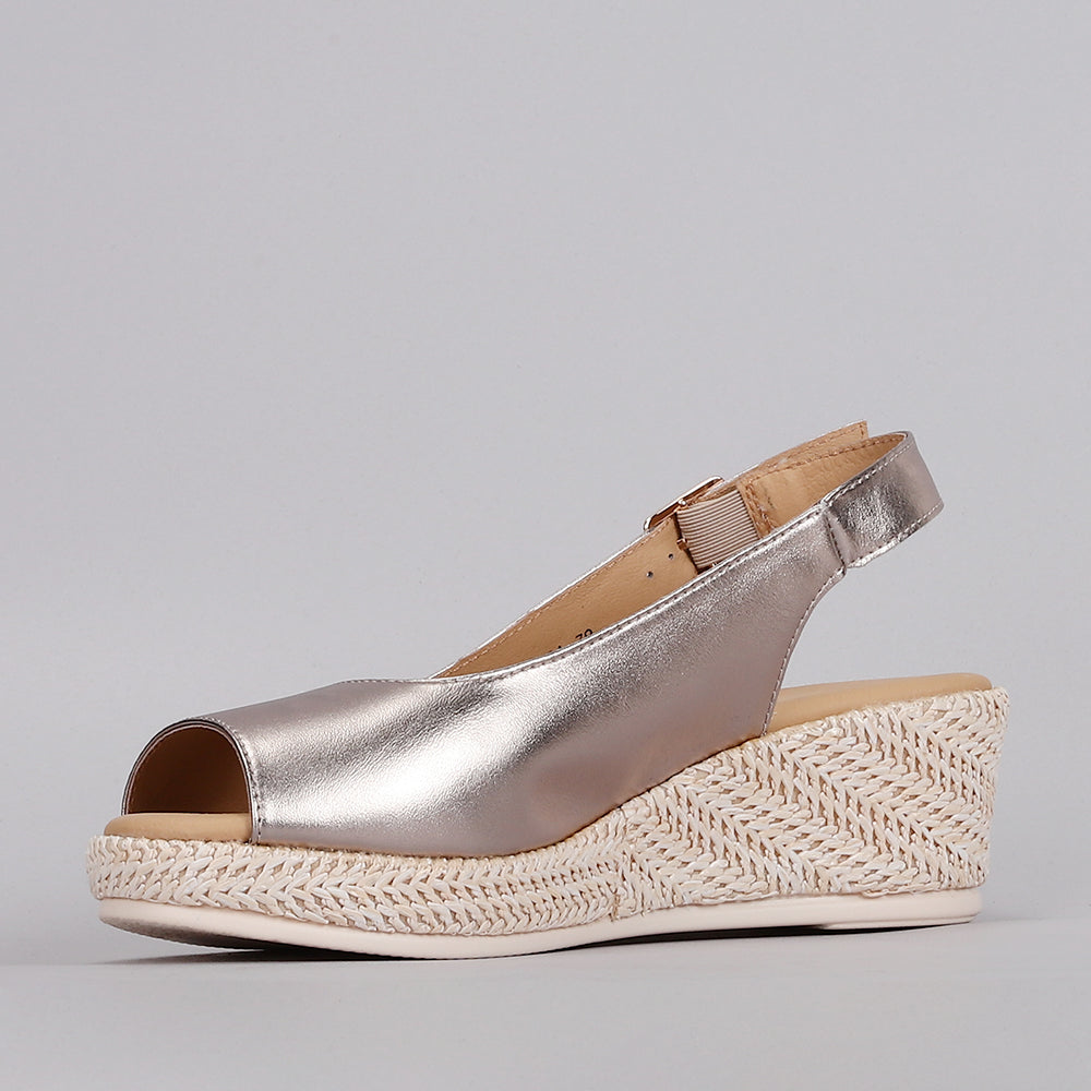 LE SANSA PETUNIA CHAMPAGNE - Women Sandals - Collective Shoes 