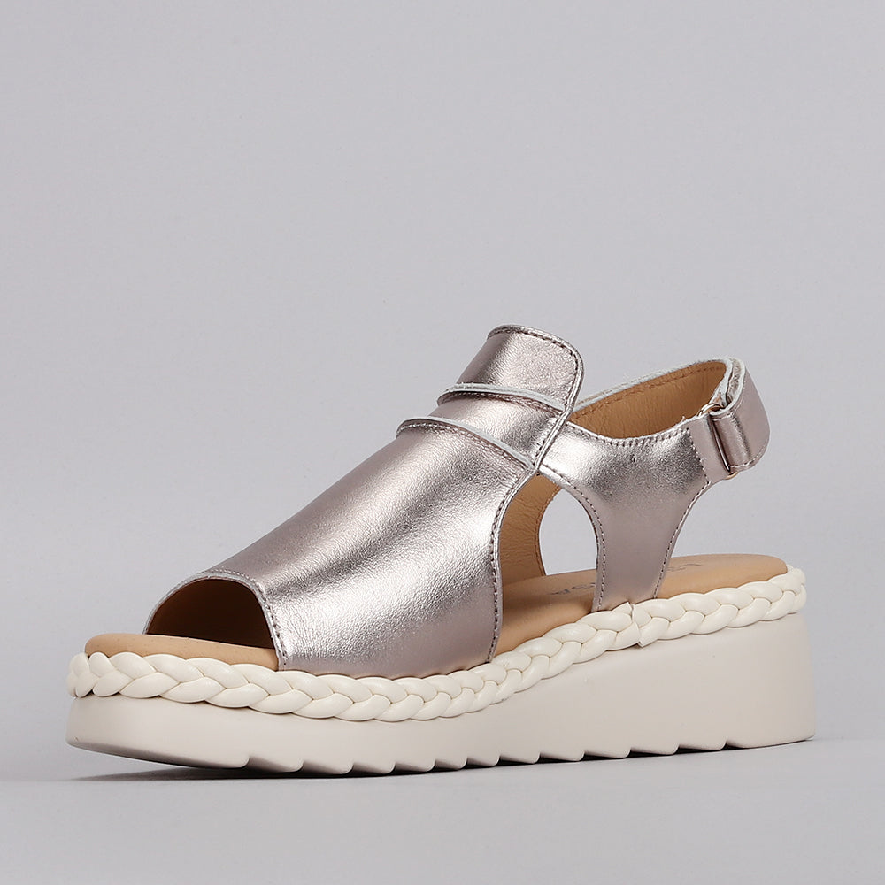 LE SANSA EMMELINE GOLD - Women Sandals - Collective Shoes 