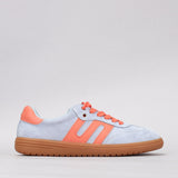 PALE BLUE / ORANGE