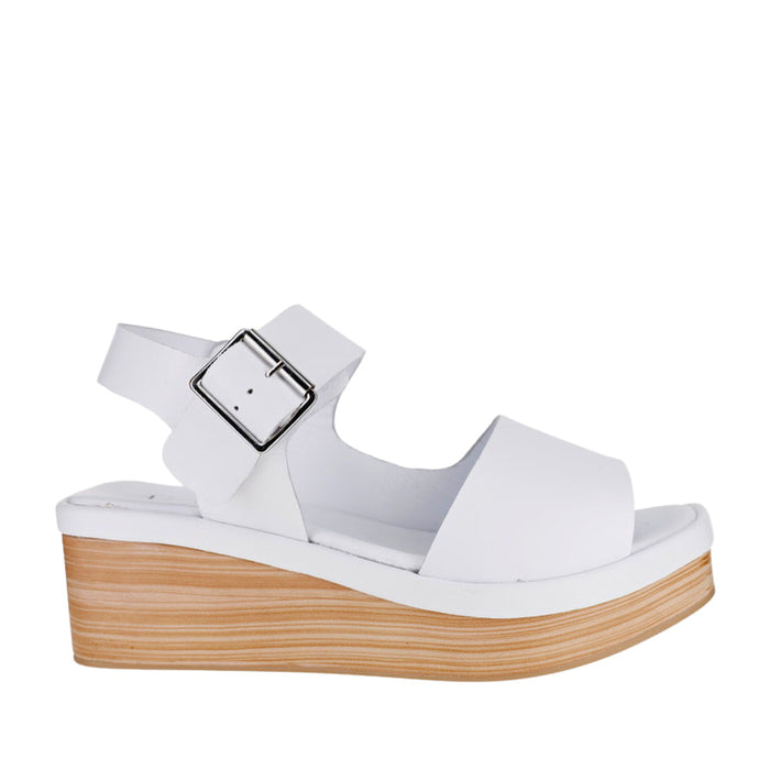 LE SANSA TRUE WHITE - Women Sandals - Collective Shoes 