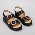 Load image into Gallery viewer, LE SANSA EMERY BLACK - Women Sandals - Collective Shoes 
