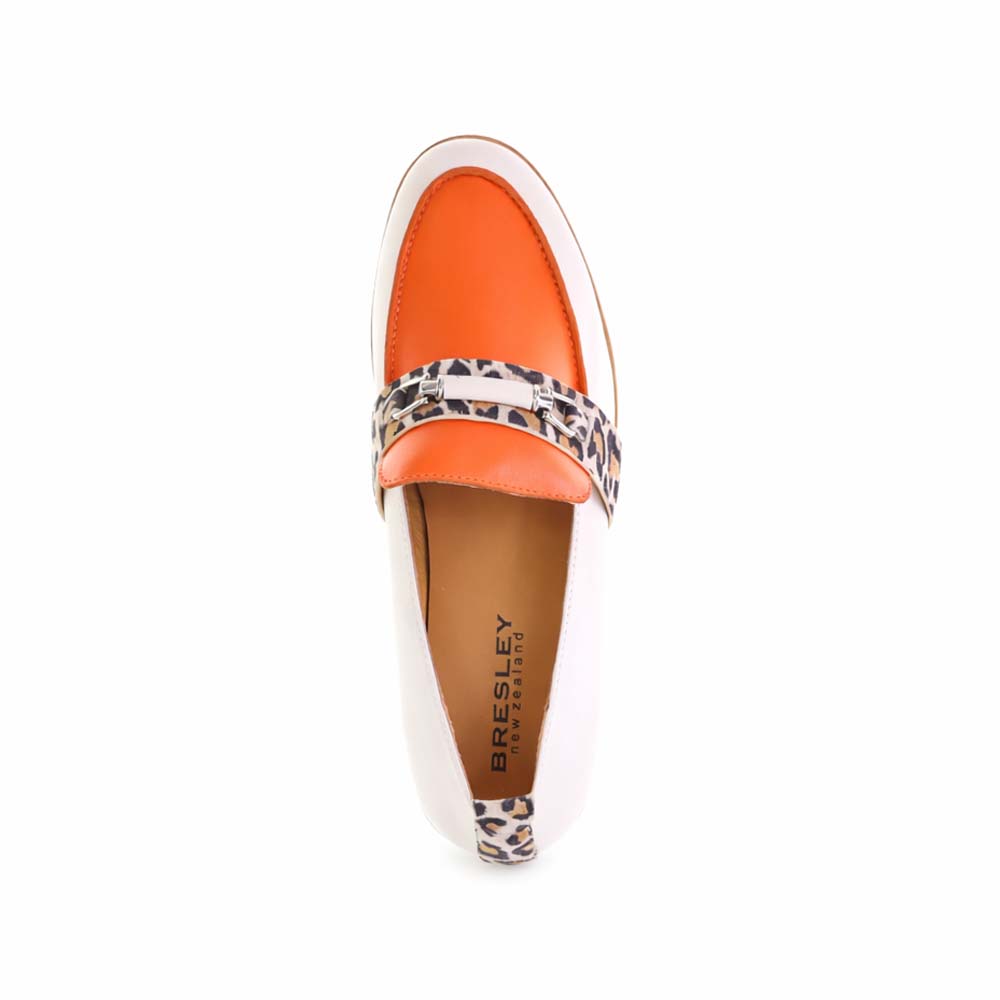 BRESLEY ALLIE BONE MULTI - Women Loafers - Collective Shoes 