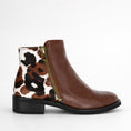 Load image into Gallery viewer, BRESLEY DUNGEON CASTAGNA COW - Women Boots - Collective Shoes 
