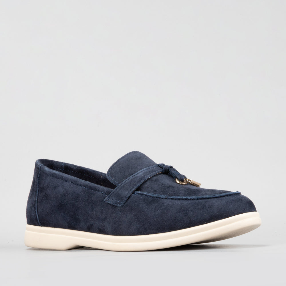LE SANSA CAPRI NAVY SUEDE