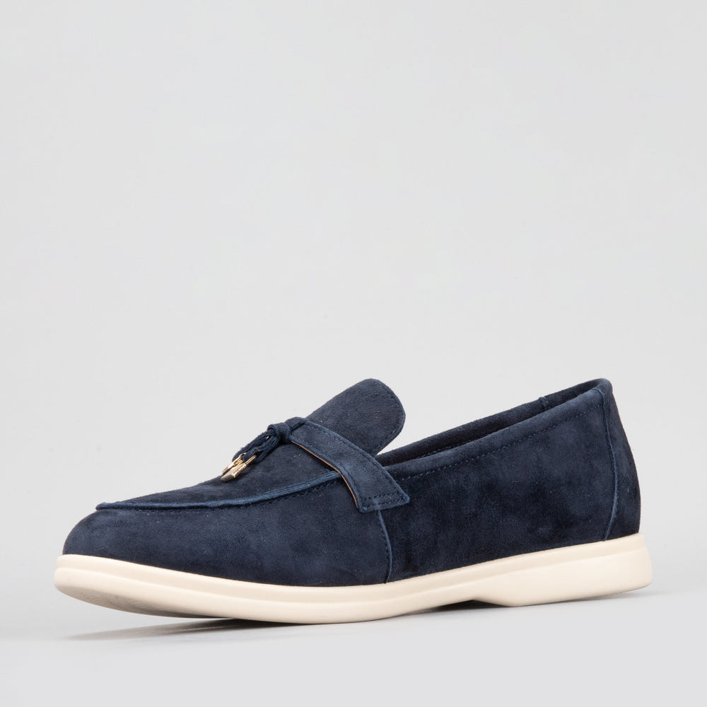 LE SANSA CAPRI NAVY SUEDE