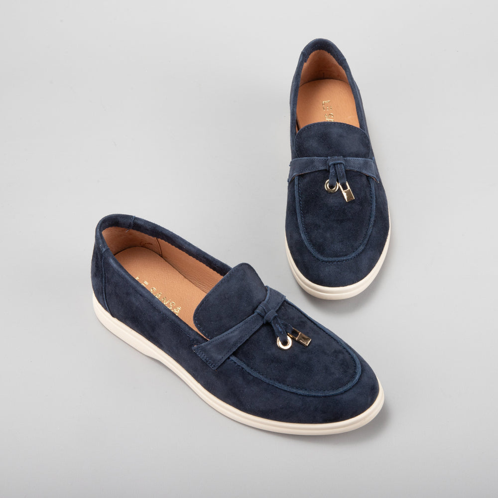 LE SANSA CAPRI NAVY SUEDE