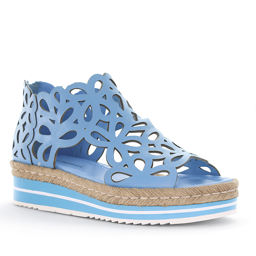 DJANGO & JULIETTE ADELY NEW BLUE - Women Sandals - Collective Shoes 