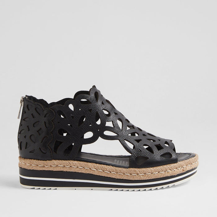 DJANGO & JULIETTE ADELY BLACK - Women Sandals - Collective Shoes 