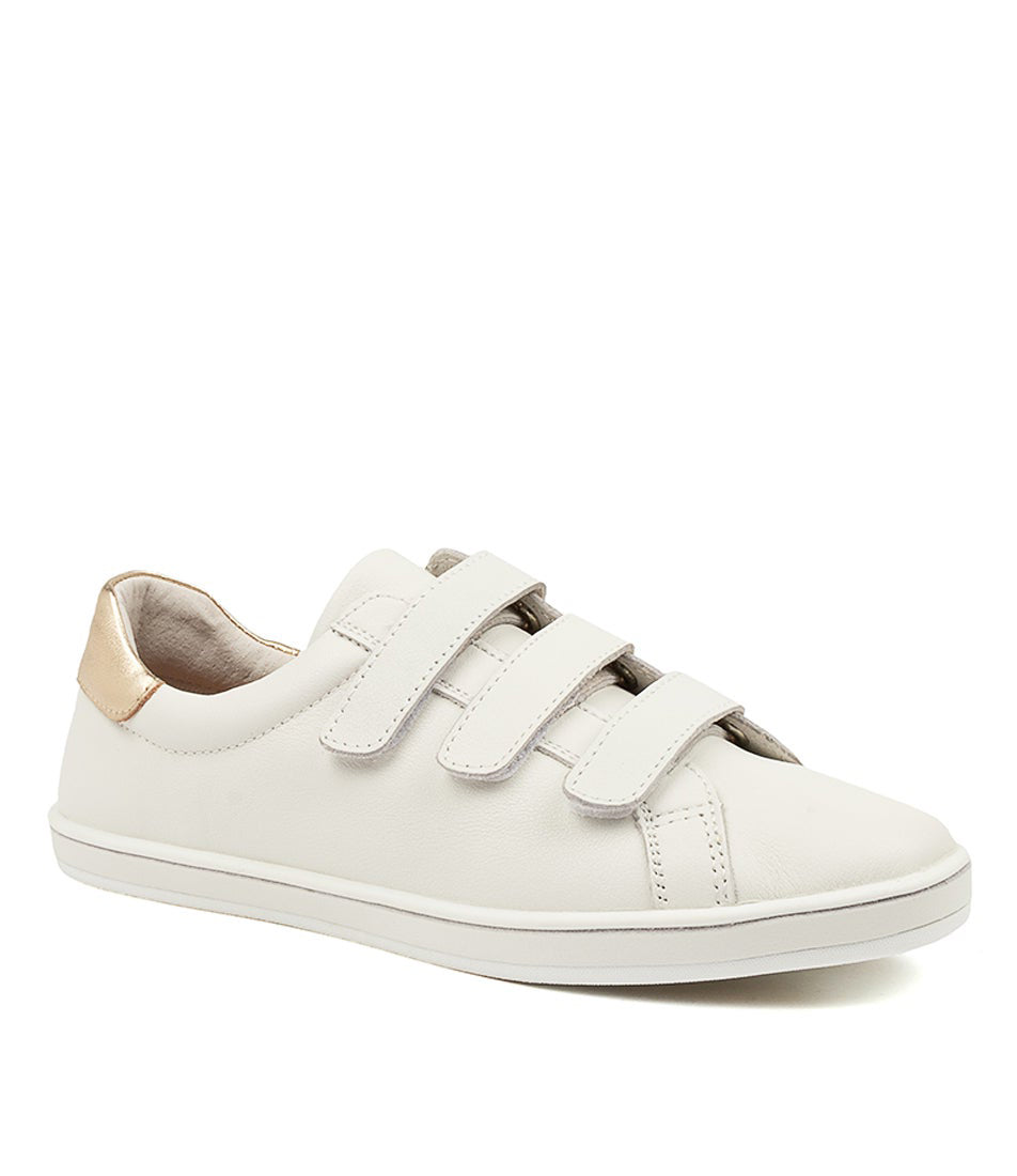 ALFIE & EVIE GEOFFREY WHITE GOLD - Women Sneakers - Collective Shoes 