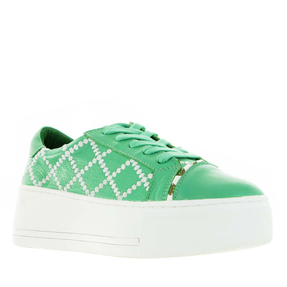 ALFIE & EVIE FRANKIE GREEN - Women sneakers - Collective Shoes 