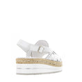 Load image into Gallery viewer, DJANGO & JULIETTE AMES WHITE SILVER - Women Sandals - Collective Shoes 
