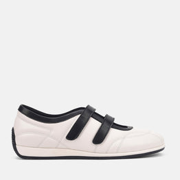 HUSH PUPPIES AMOR WHITE BLACK