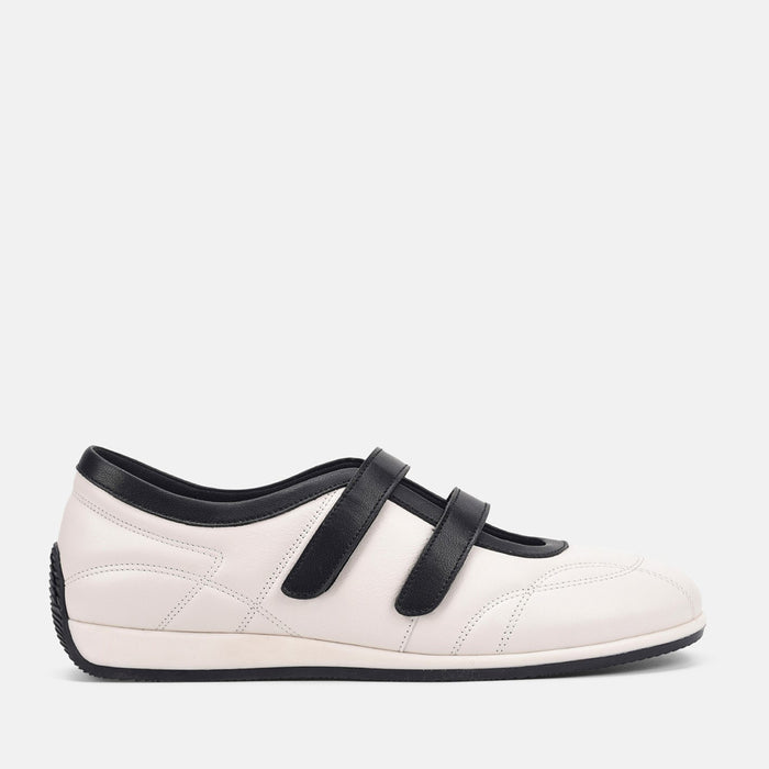 HUSH PUPPIES AMOR WHITE BLACK