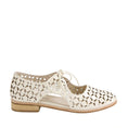 Load image into Gallery viewer, DJANGO & JULIETTE AMRITA IVORY - Women Oxford / Brogue Shoes - Collective Shoes 

