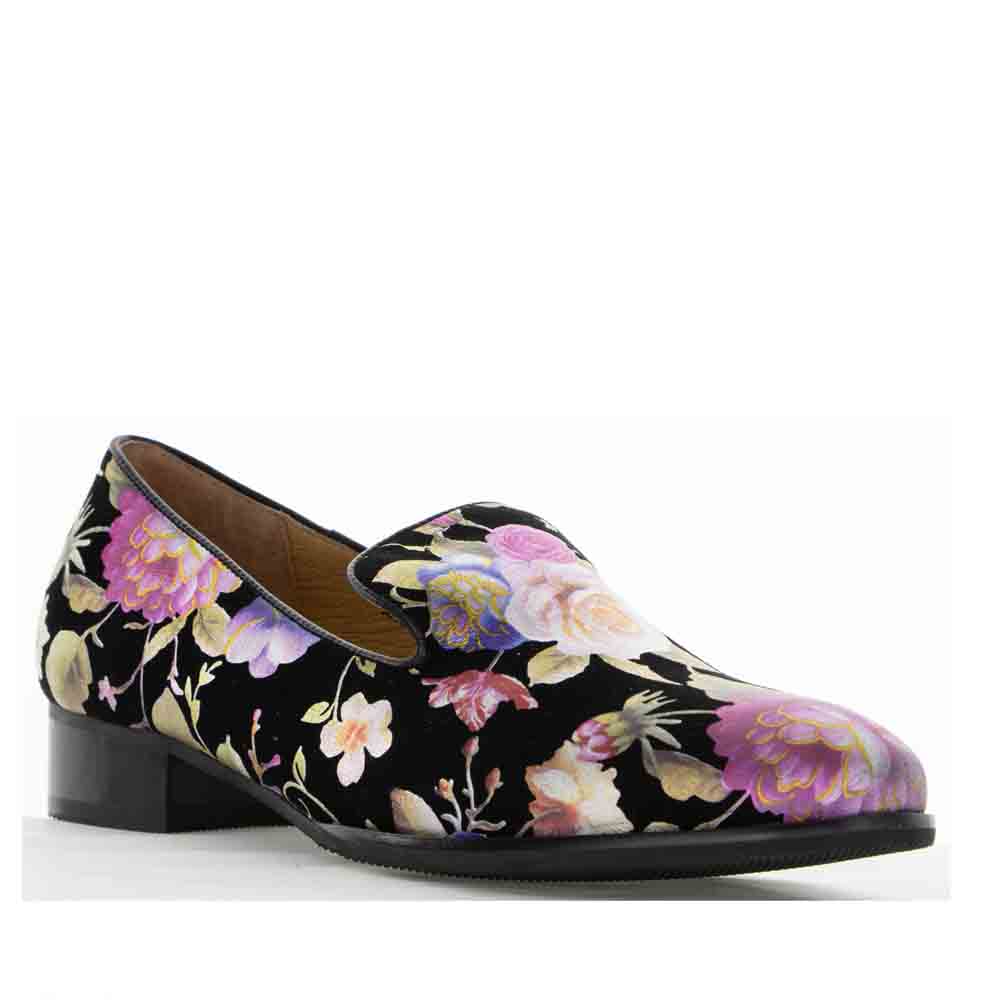 BRESLEY ANON BLACK GARDEN - Women Loafers - Collective Shoes 