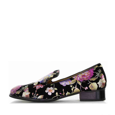 BRESLEY ANON BLACK GARDEN - Women Loafers - Collective Shoes 