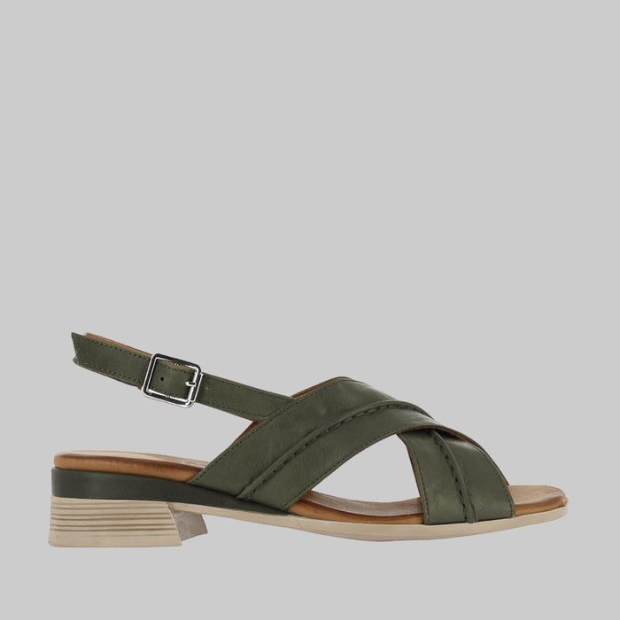 CABELLO ANYA OLIVE - Women Sandals - Collective Shoes 