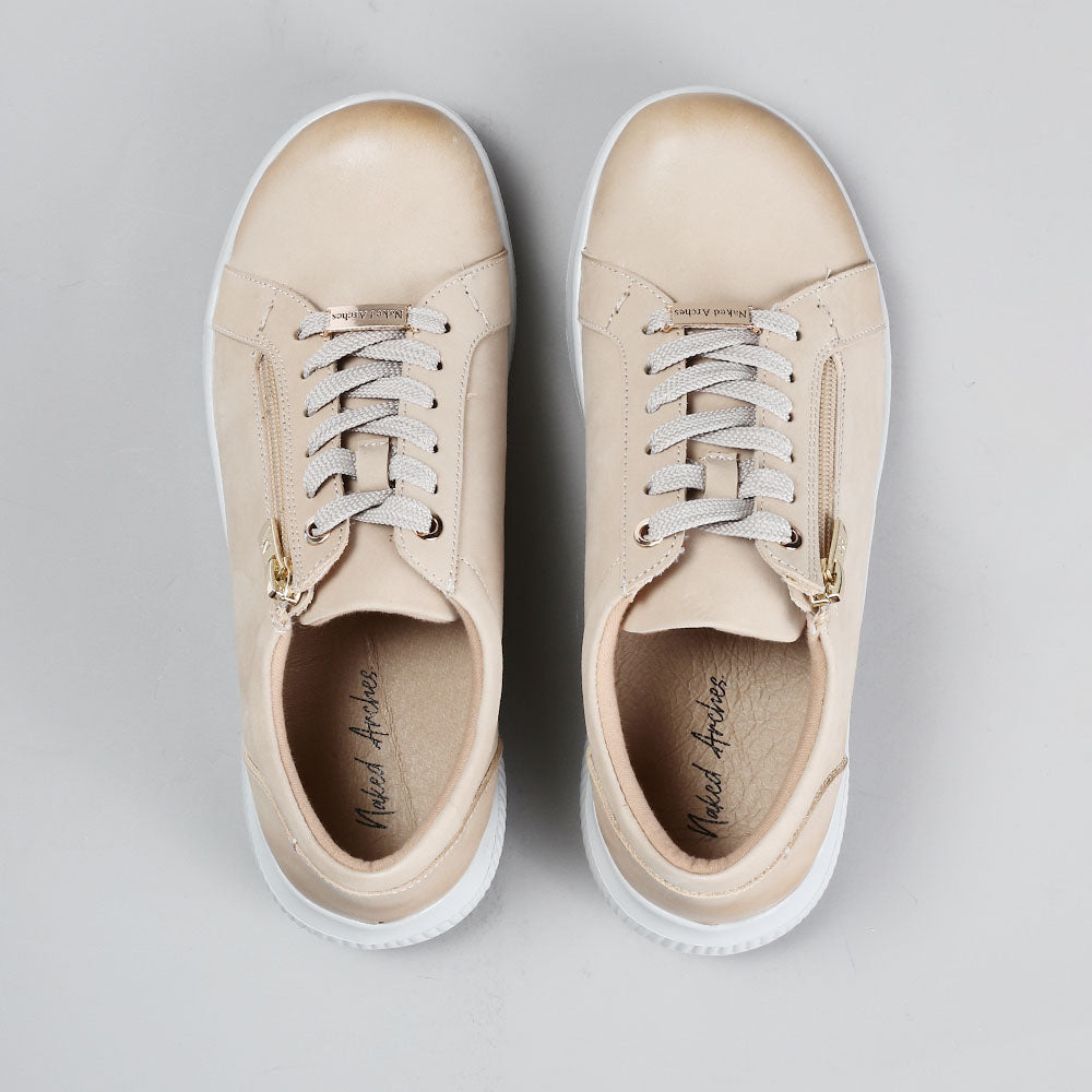 NAKED ARCHES AVI TAUPE - Women Sneakers - Collective Shoes 