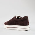 Load image into Gallery viewer, NAKED ARCHES Azealia Choco sneakers in suede, featuring a stylish chocolate brown design and modern athletic silhouette.
