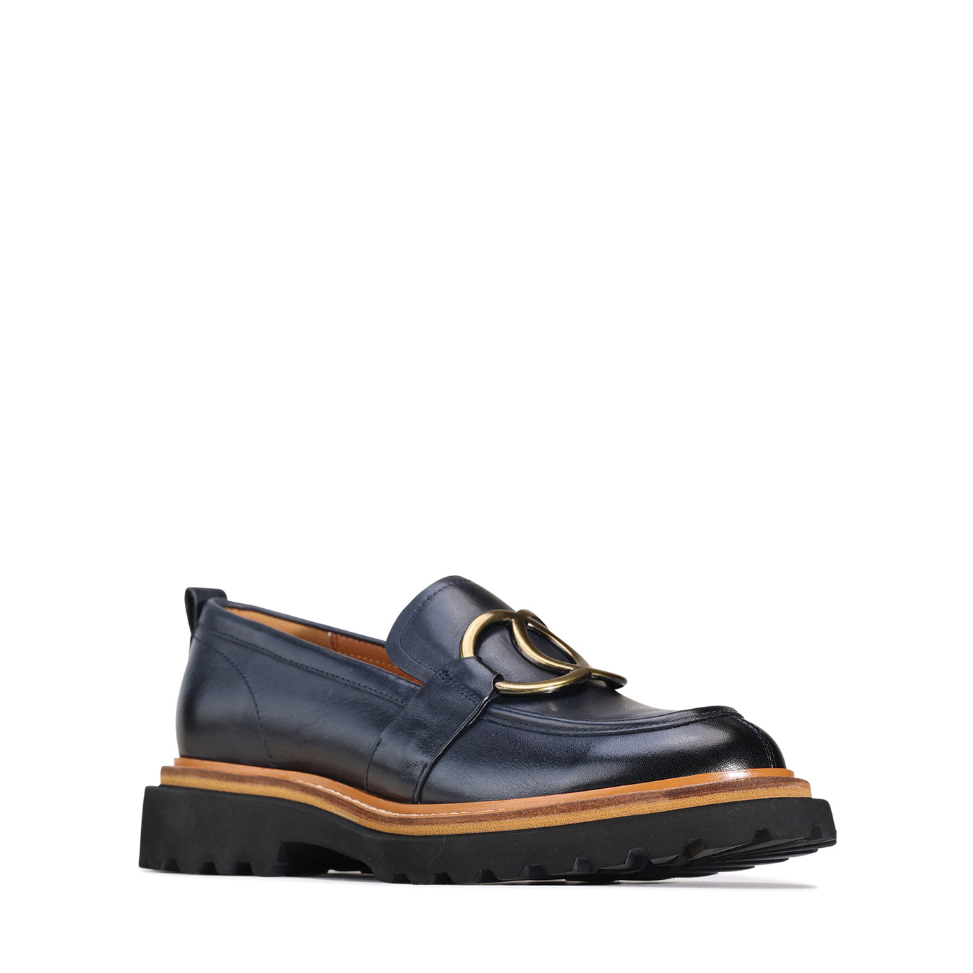 EOS ABBI NAVY - Women Loafers - Collective Shoes 