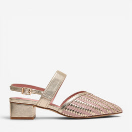 MINX ALISSA SOFT GOLD METALLIC SOFT PINK