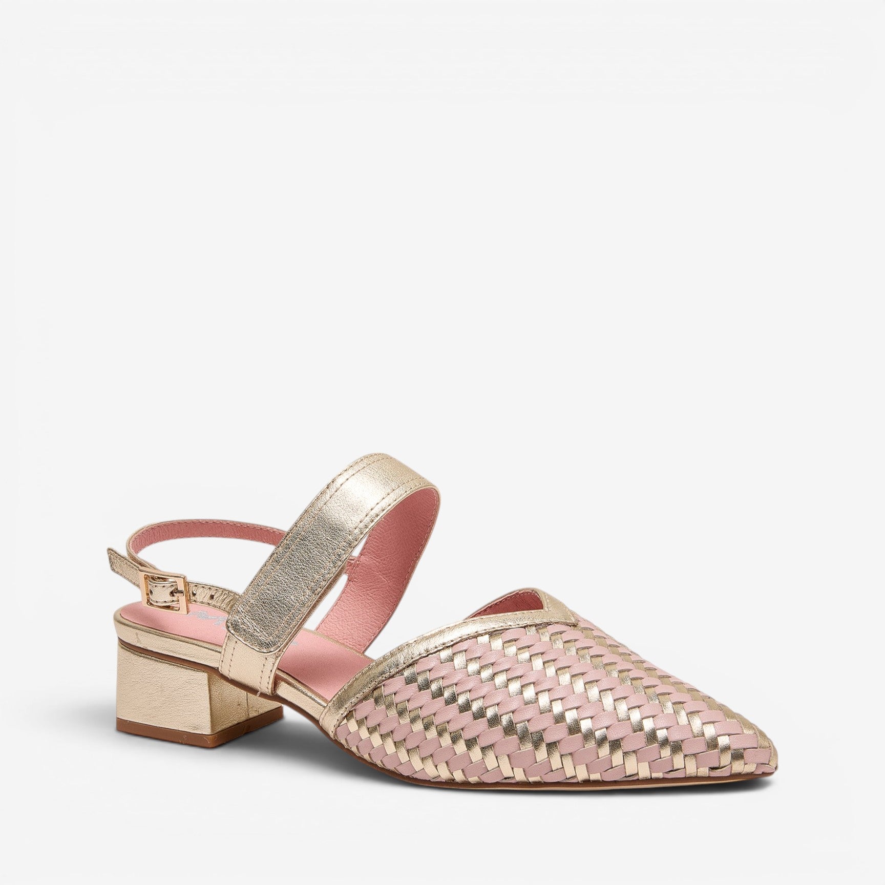 MINX ALISSA SOFT GOLD METALLIC SOFT PINK