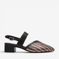Load image into Gallery viewer, MINX ALISSA BLACK BRONZE PEWTER WEAVE
