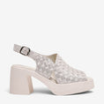 Load image into Gallery viewer, MINX ARDEN IVORY SILVER WOVEN
