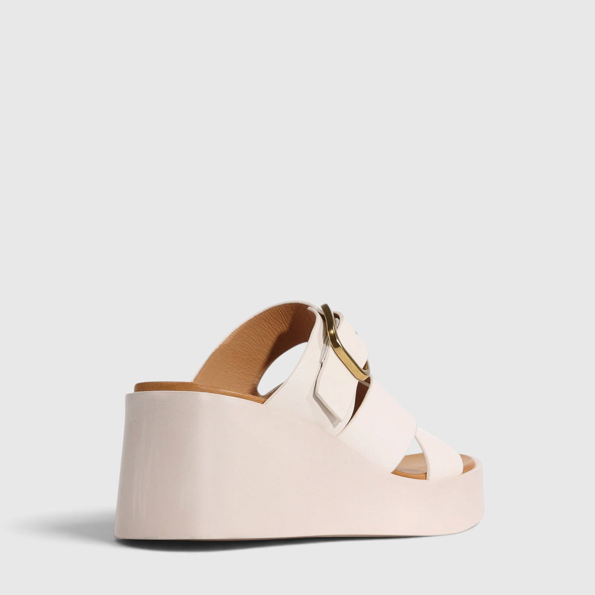 EOS ARIS BONE - Women Slides - Collective Shoes 