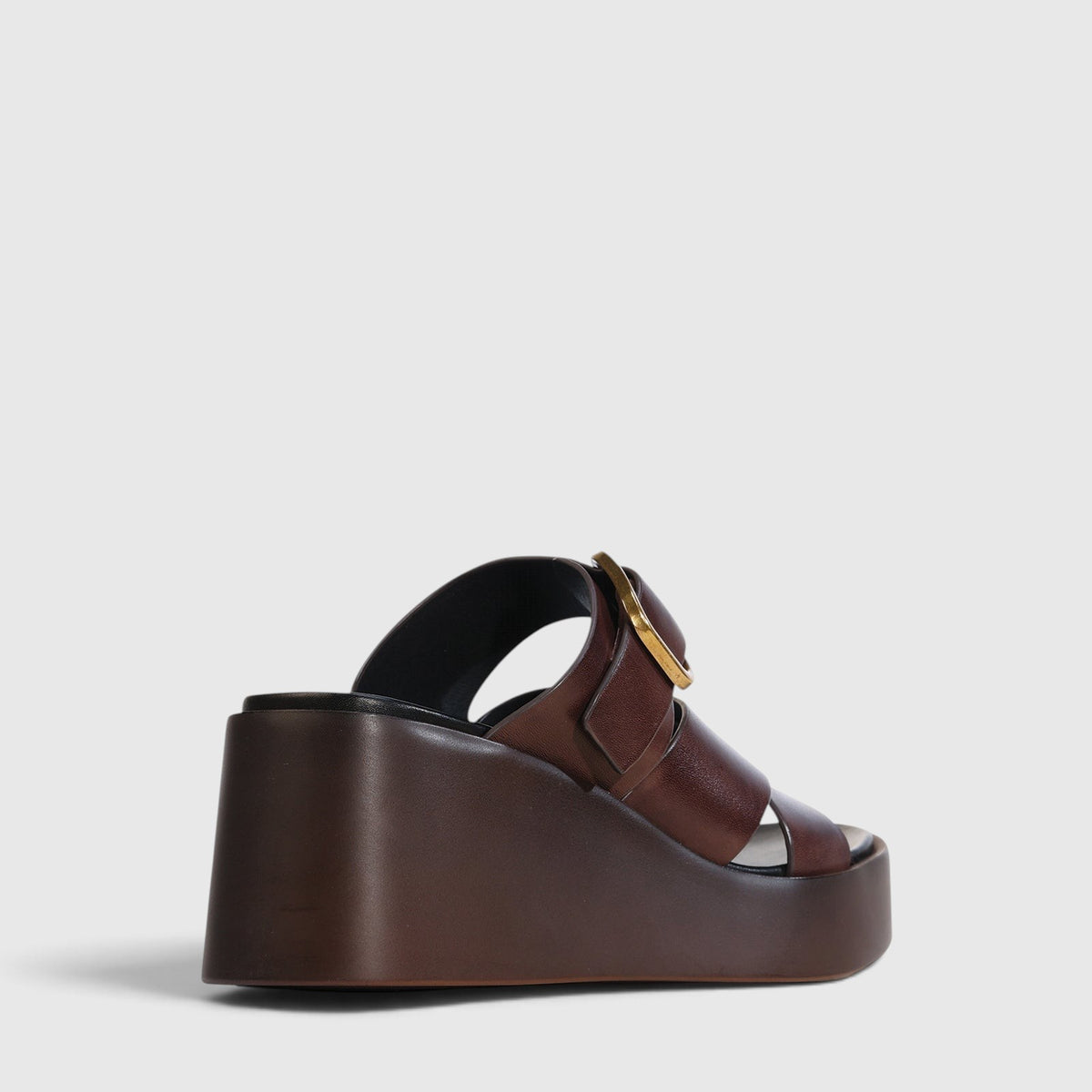 EOS ARIS CHESTNUT - Women Slides - Collective Shoes 