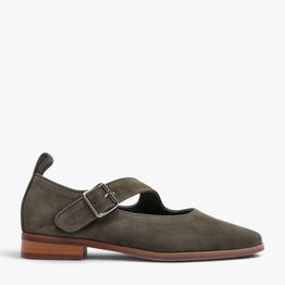 MINX AVELINE KHAKI SUEDE